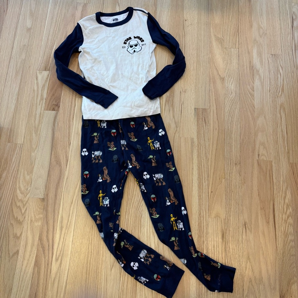 Disney Star Wars Kids Pajama Set, Sz 10